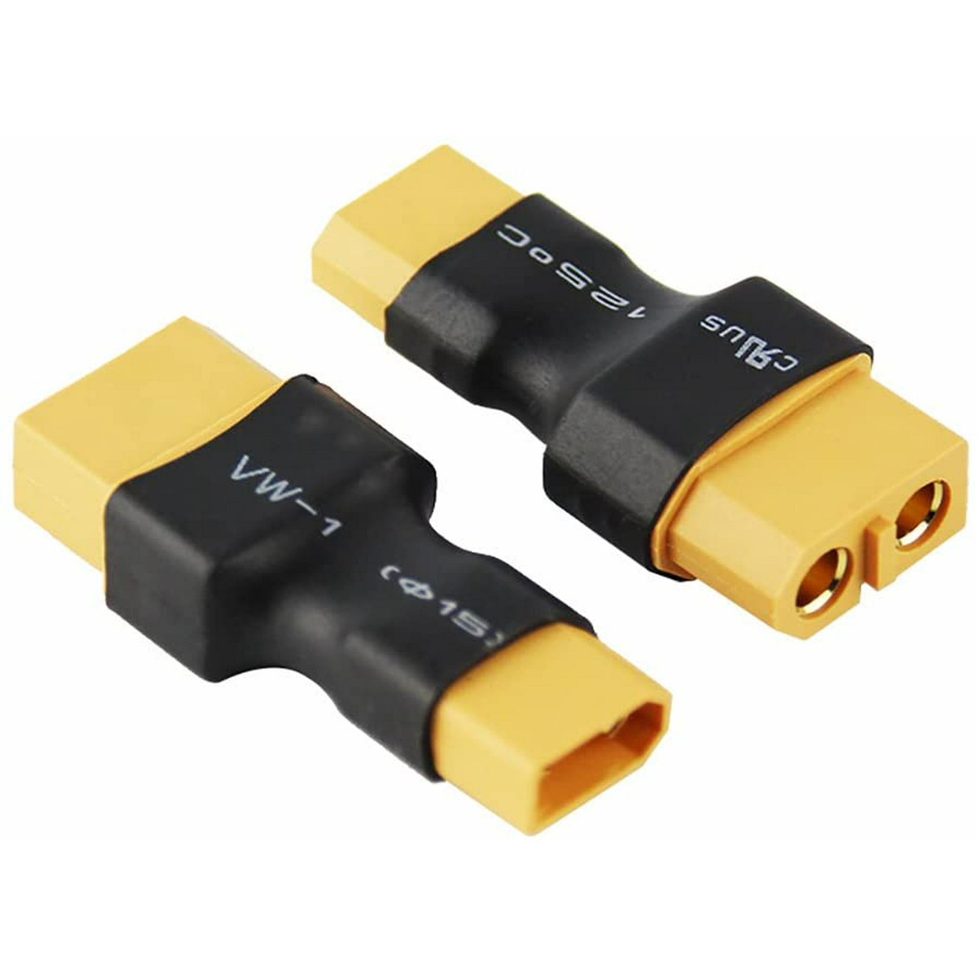 QTY- Male XT-60 to Female XT-30 Wireless Connector Adapter Turnigy Drone FPV 3